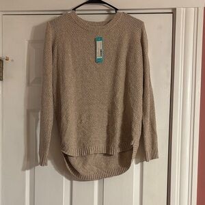 Women's Tan Sweater